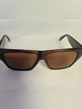 Gianni Versace Sunglasses Vintage MOD 372 COL 900 TO Medusa Temples Brown Lens